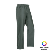 Sioen Rotterdam Green Waterproof Rain Trousers
