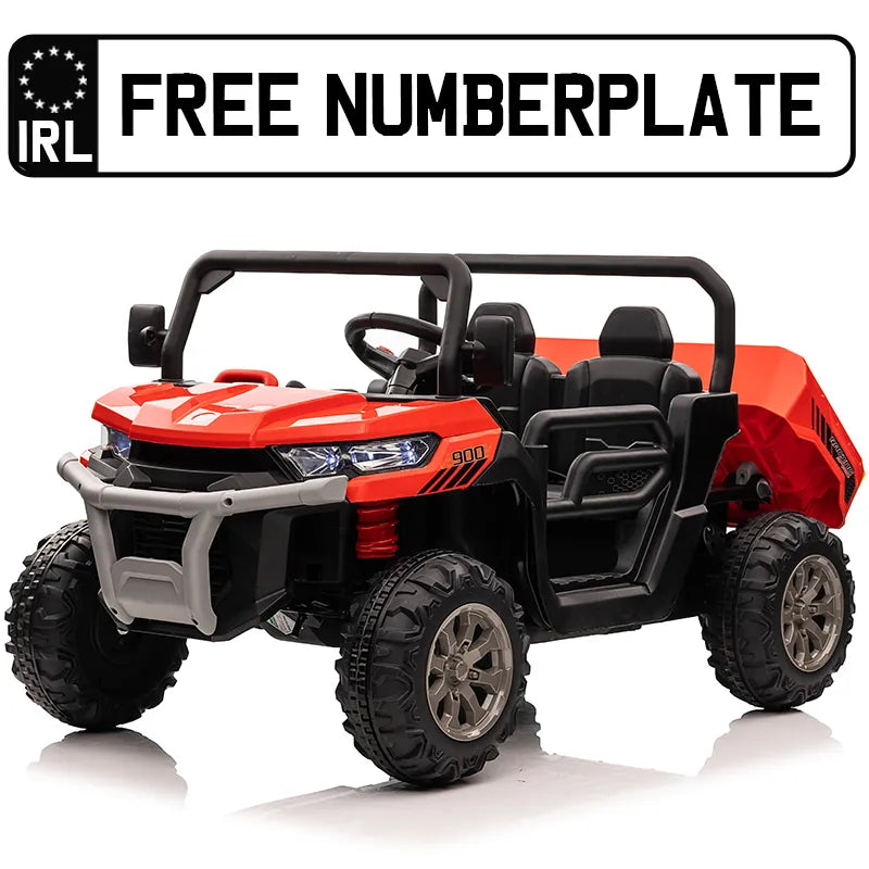 TrailBoss 900 24V Kids Electric Ride-On Buggy with Electric Tipping Bed