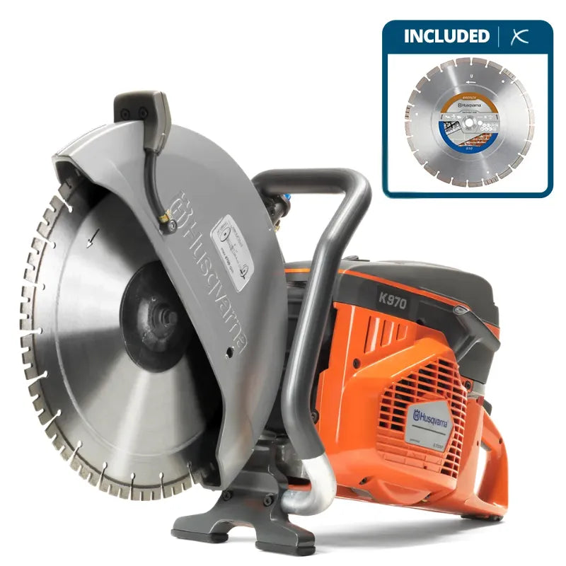 Husqvarna K970 Cut-off Concrete Saw
