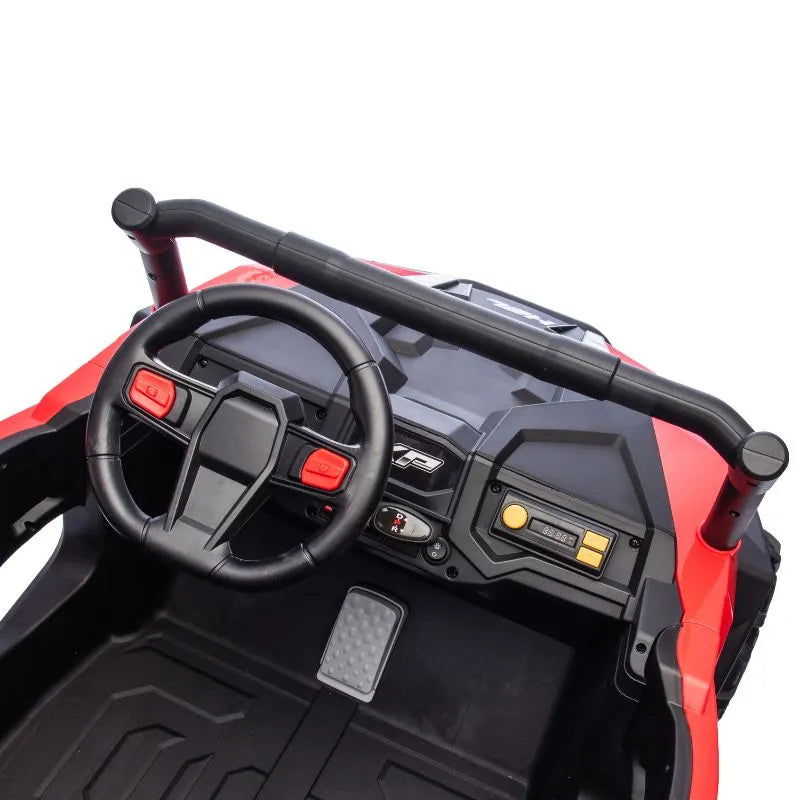 RedLine XP 4x4 24V Kids Electric Ride-On Buggy with Trailer