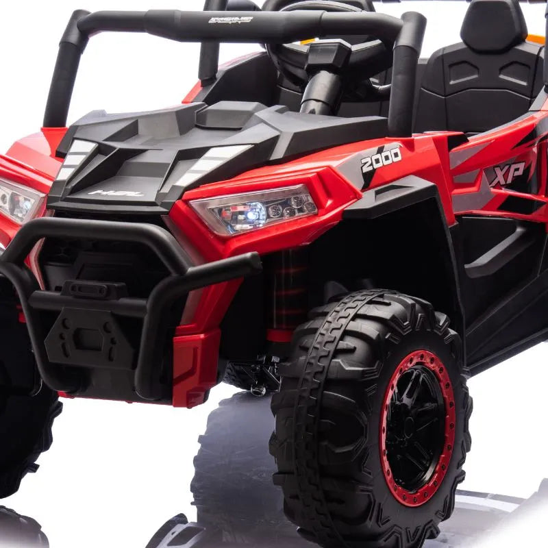 RedLine XP 4x4 24V Kids Electric Ride-On Buggy with Trailer