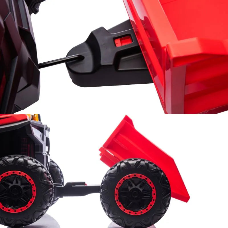 RedLine XP 4x4 24V Kids Electric Ride-On Buggy with Trailer