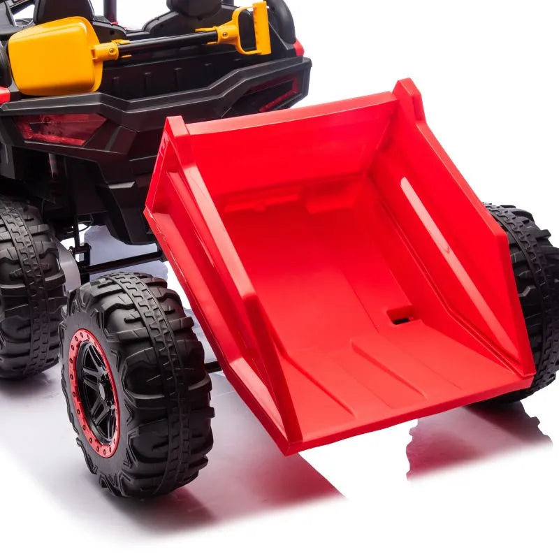 RedLine XP 4x4 24V Kids Electric Ride-On Buggy with Trailer