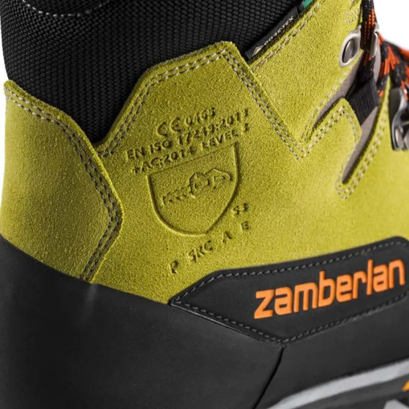 Zamberlan Logger Pro GTX Acid Green Chainsaw Boots
