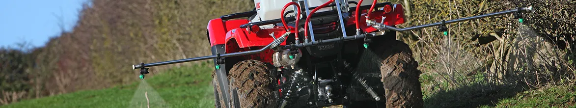 Honda Quad with Sprayer attached