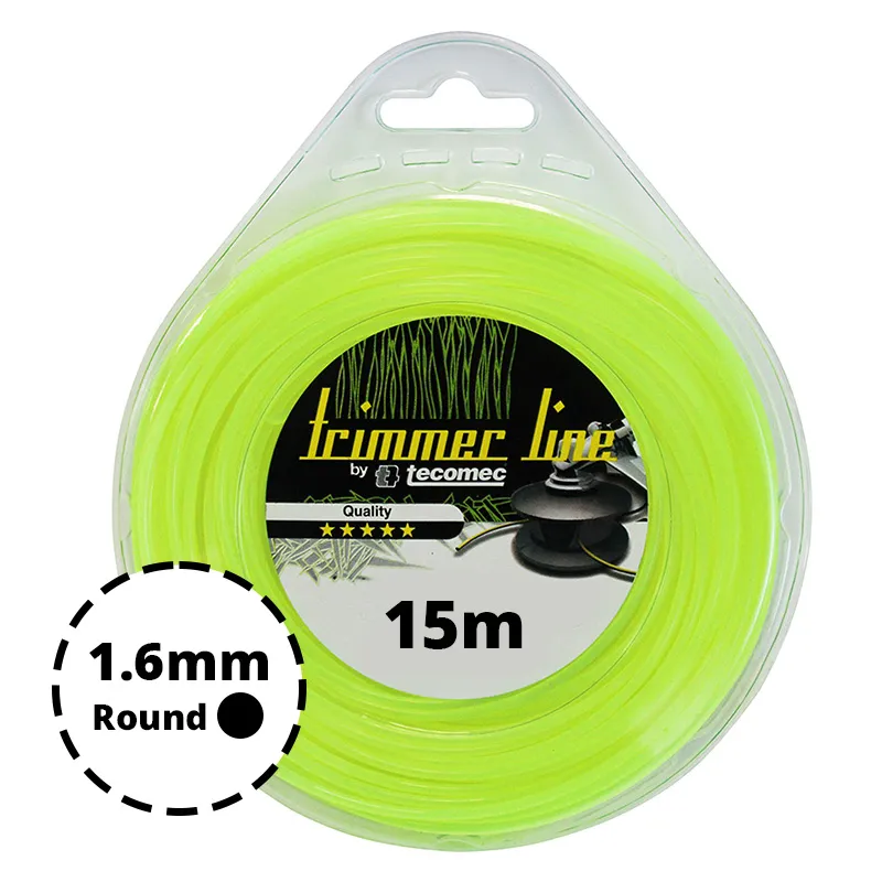 Tecomec 1.6mm Round Strimmer Line [15m]