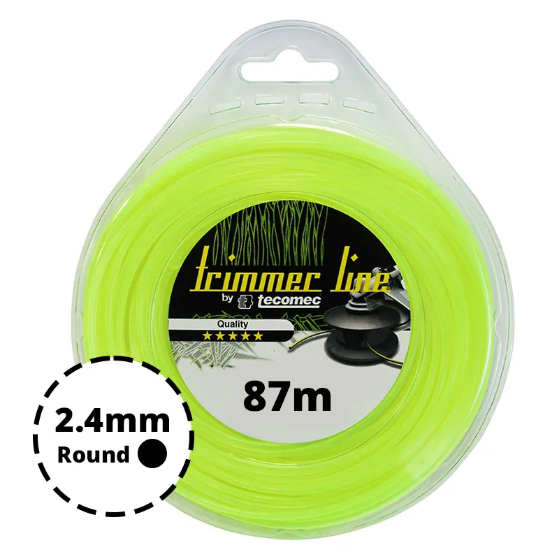 Tecomec 2.4mm Round Strimmer Line [87m] 
