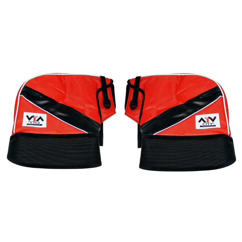 ATV Handlebar Mittens Red