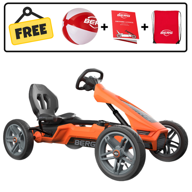 Berg Rally NRG Orange Go Kart