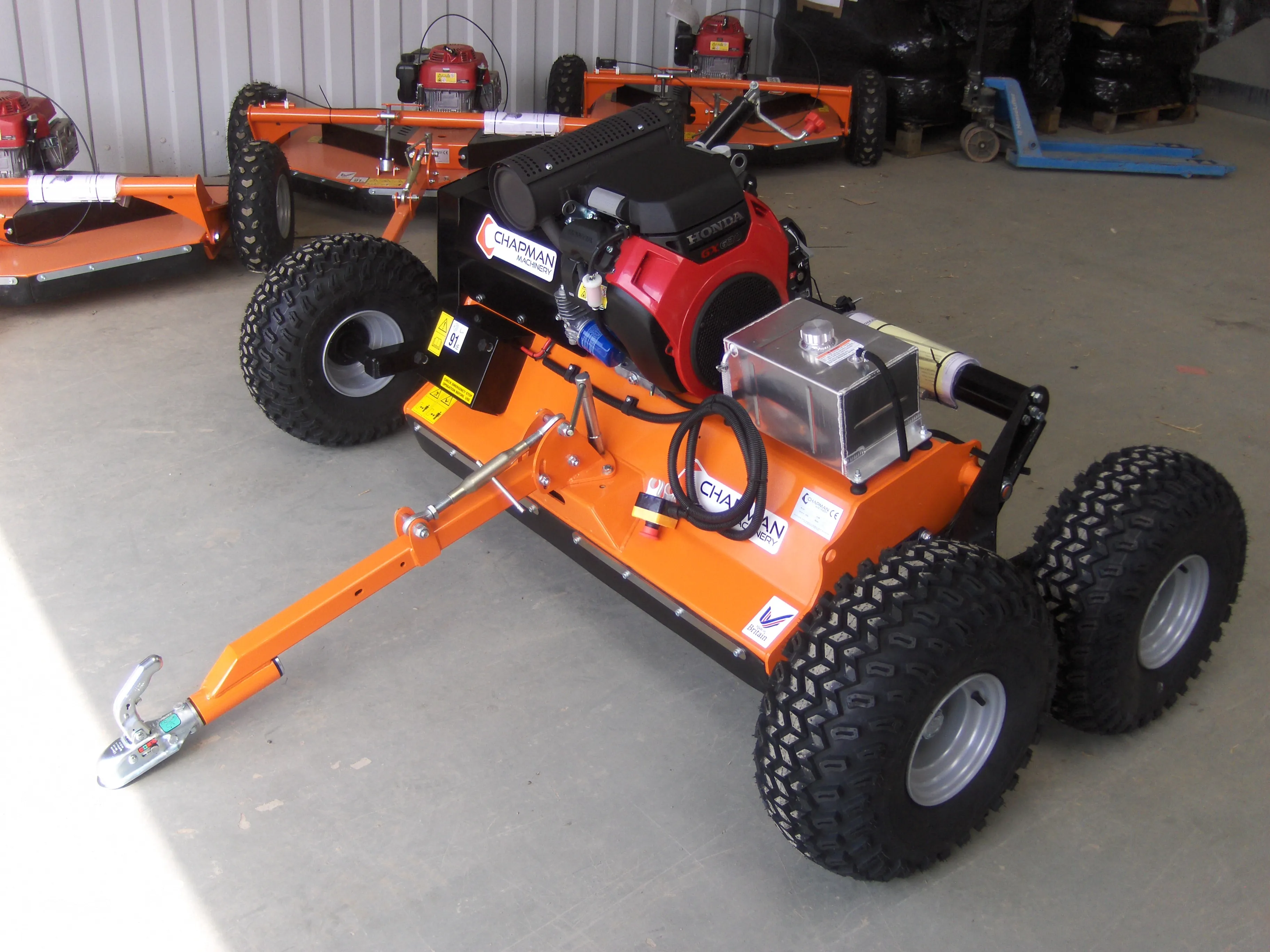 Chapman FM150 Twin Axle Flail Mower