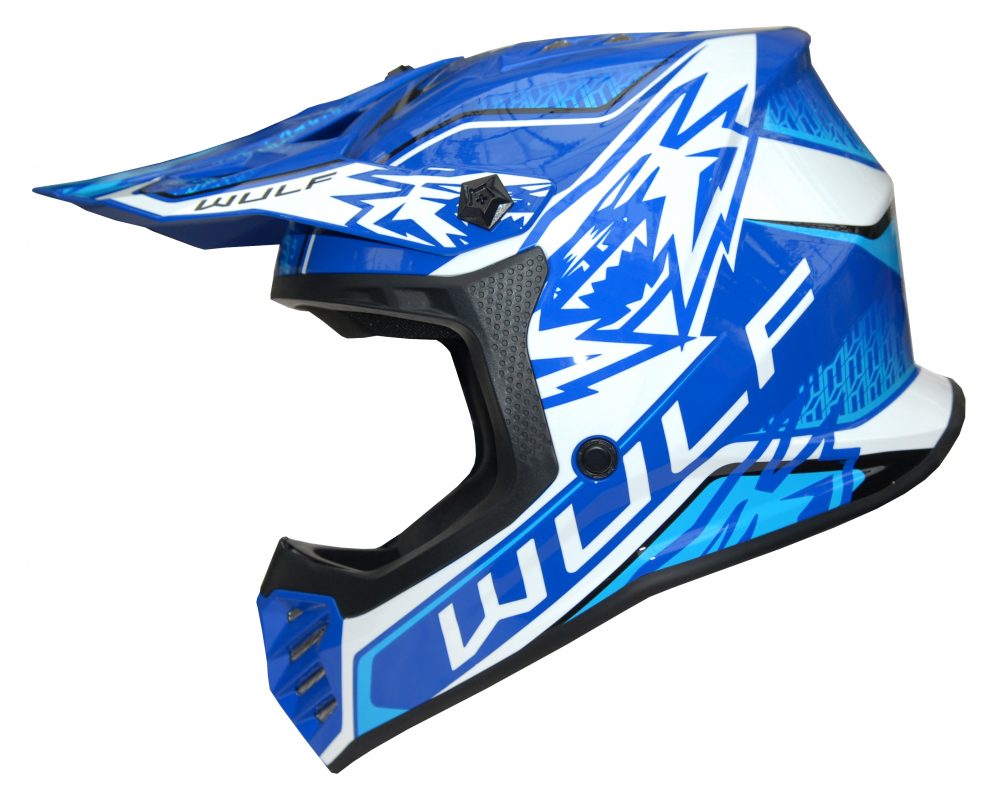 Wulfsport Youth Air-X Blue Helmet