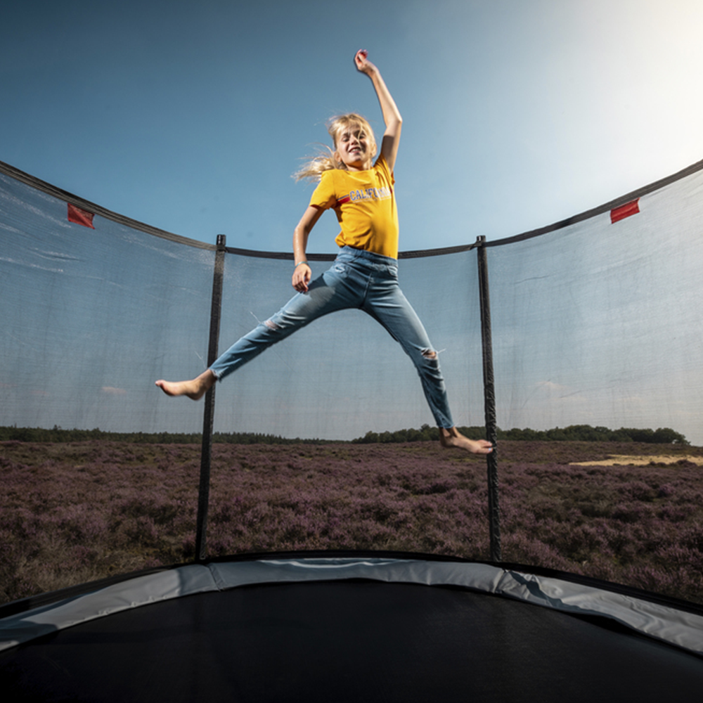 BERG 14ft Favorit 520 x 345 InGround Oval Trampoline 