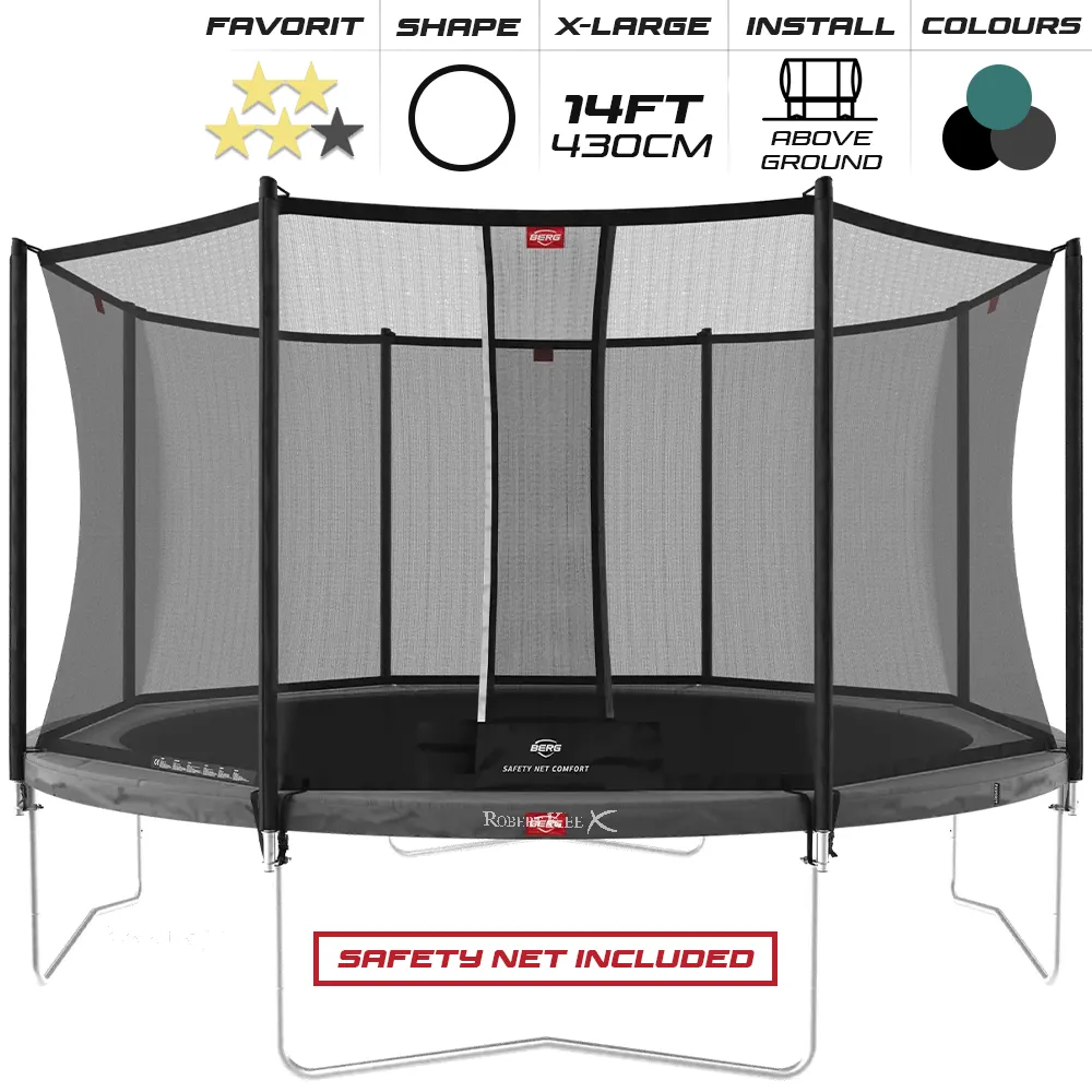 BERG 14ft Favorit 430 Round Trampoline 