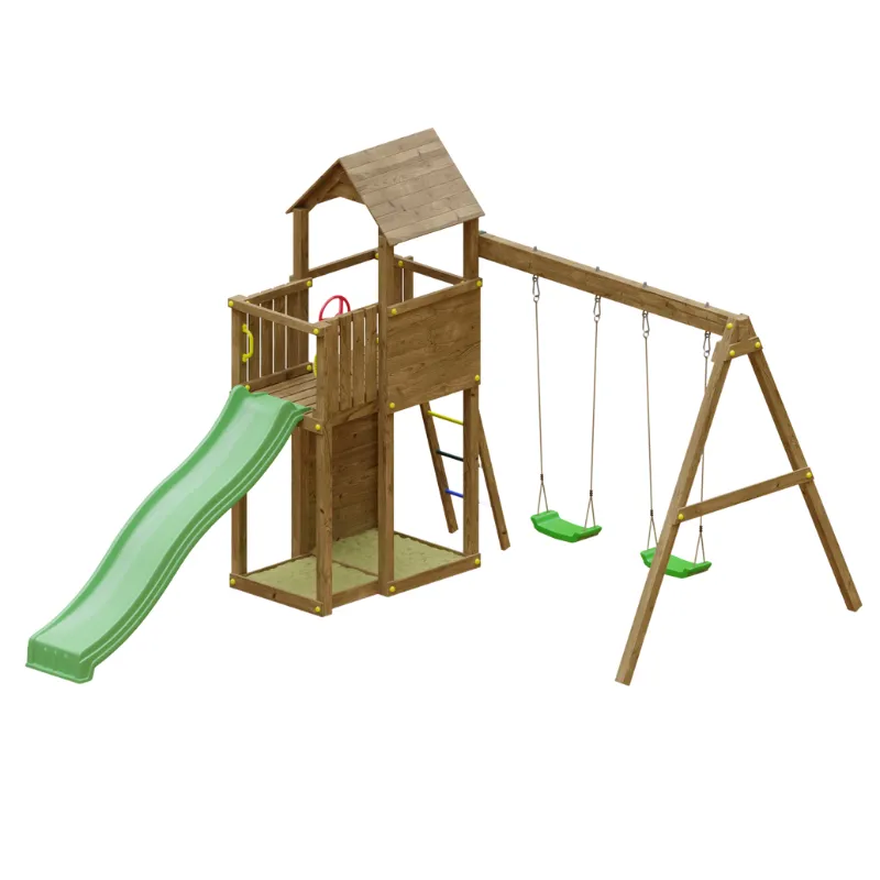 Fungoo Boomer Wooden Climbing Frame