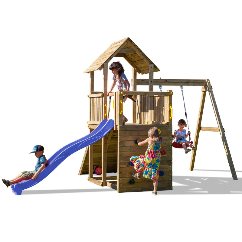 Fungoo Carol No.3 Wooden Climbing Frame 