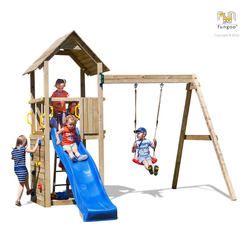 Fungoo Carol No.2 Wooden Climbing Frame