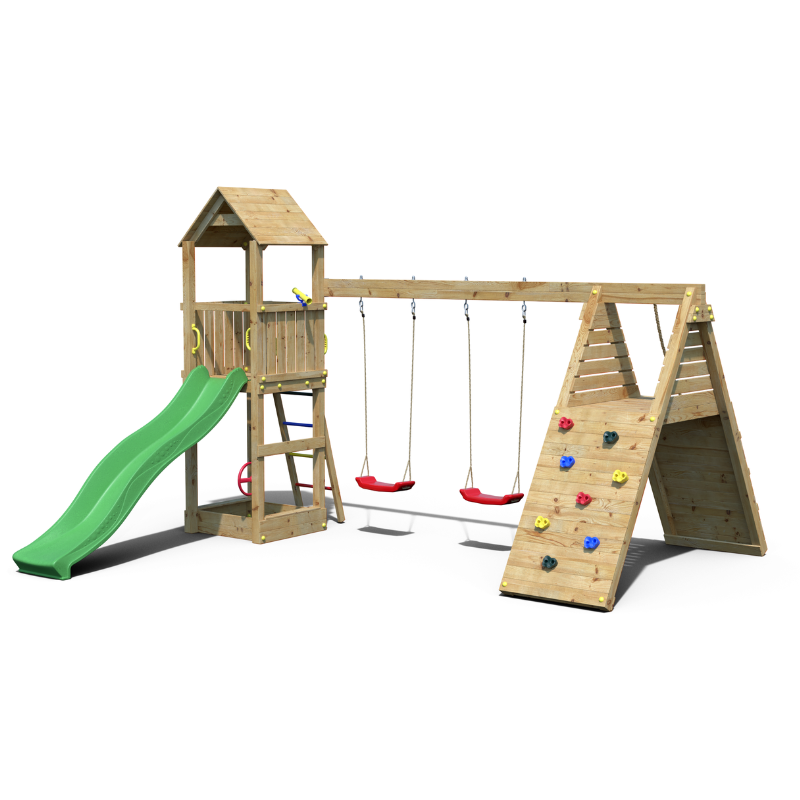 Fungoo Fleppi Wooden Climbing Frame  