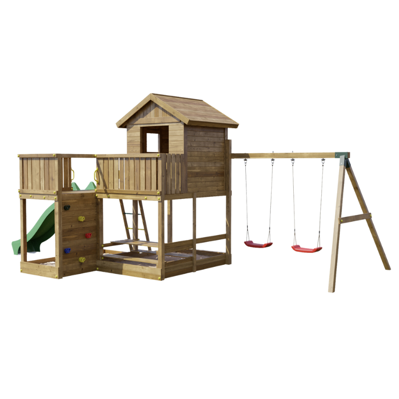 Fungoo Pluto Wooden Climbing Frame 