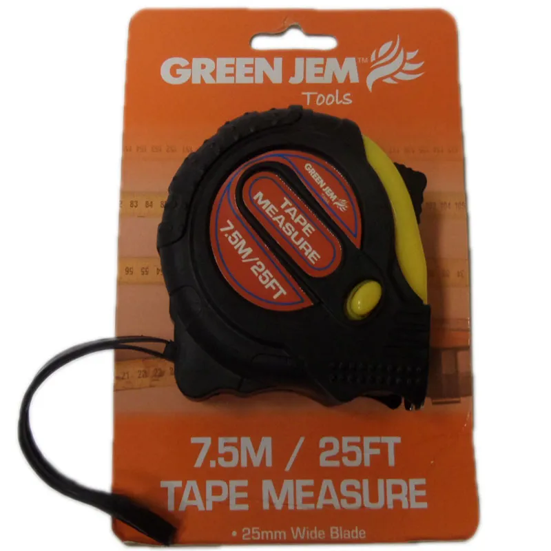 Green Jem 7.5 Tape Measure 