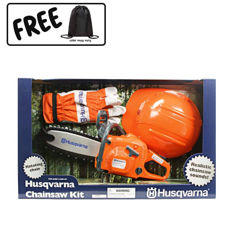 Husqvarna Toy Chainsaw Kit