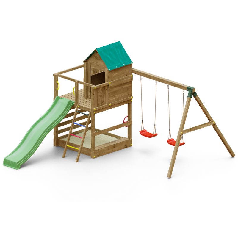 Fungoo Jarcas Wooden Climbing Frame  