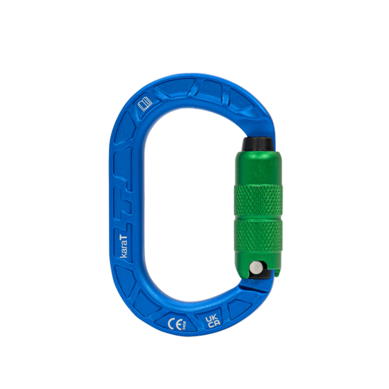 Teufelberger Kara T Carabiner Blue