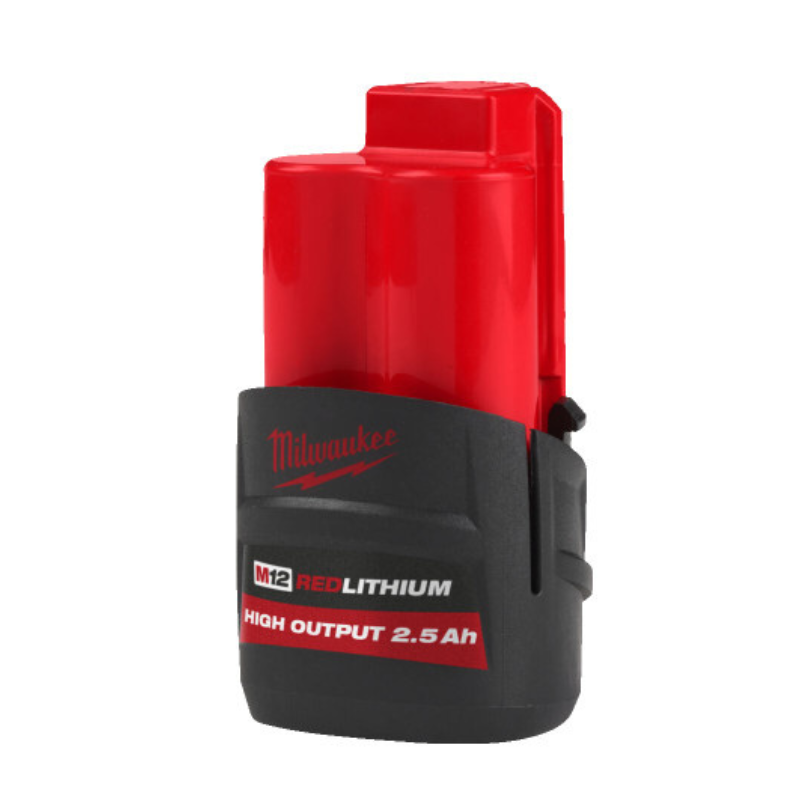Milwaukee M12 High Output 2.5 Ah Battery 