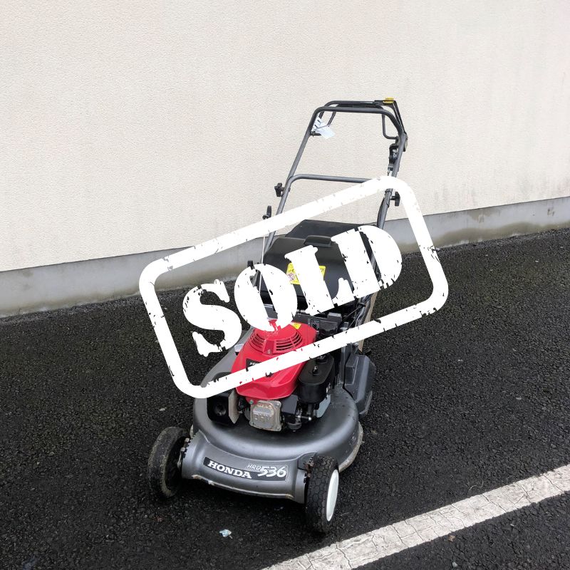 Used Honda HRD 536 QXE Rear Roller Lawnmower