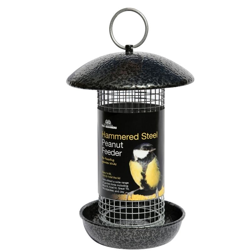 Tom Chambers Hammered Steel Peanut Feeder - CS049