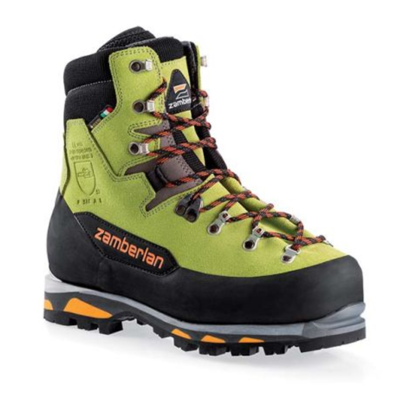 Zamberlan Logger Pro GTX Acid Green Chainsaw Boots